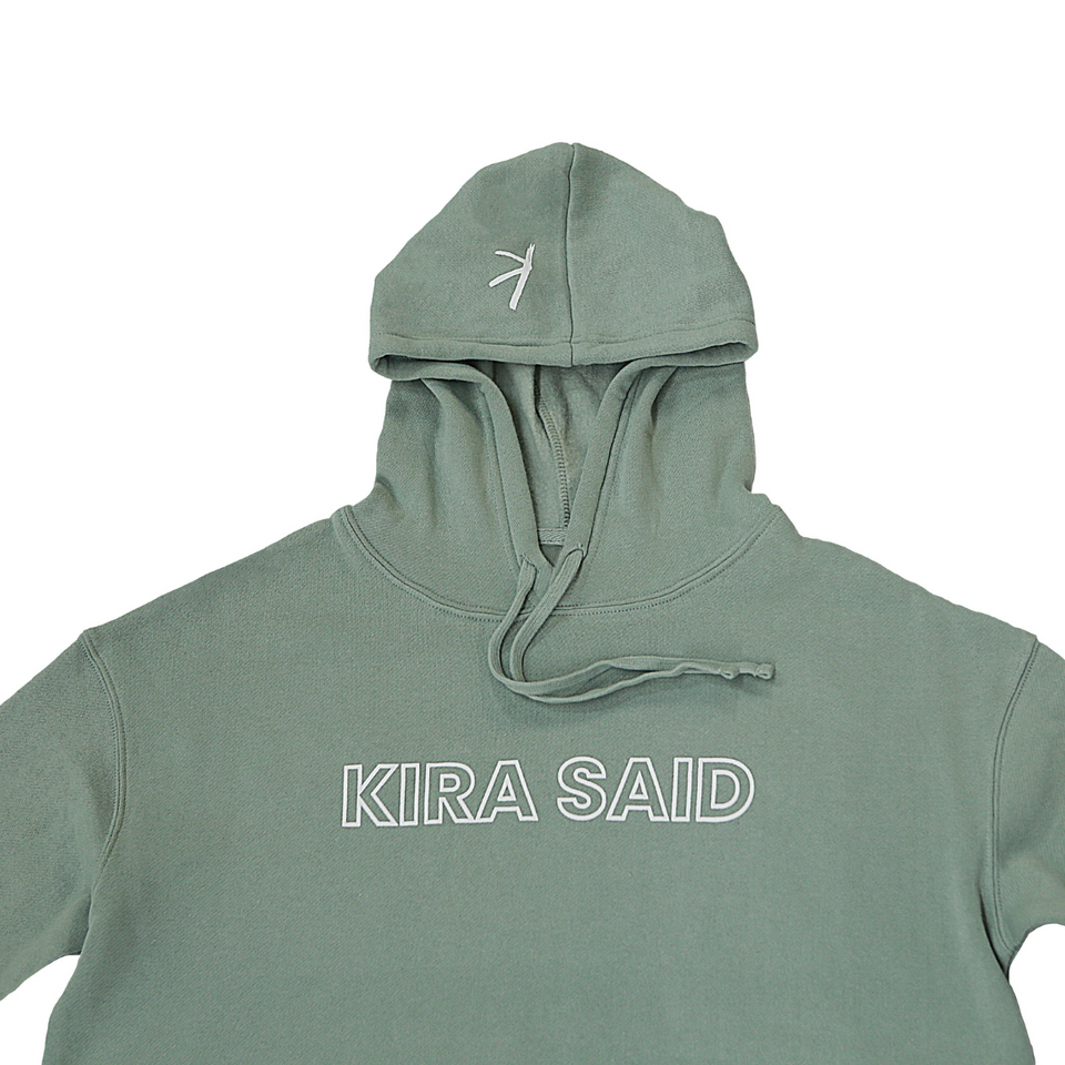 "Kira Said" Cropped Hoodie