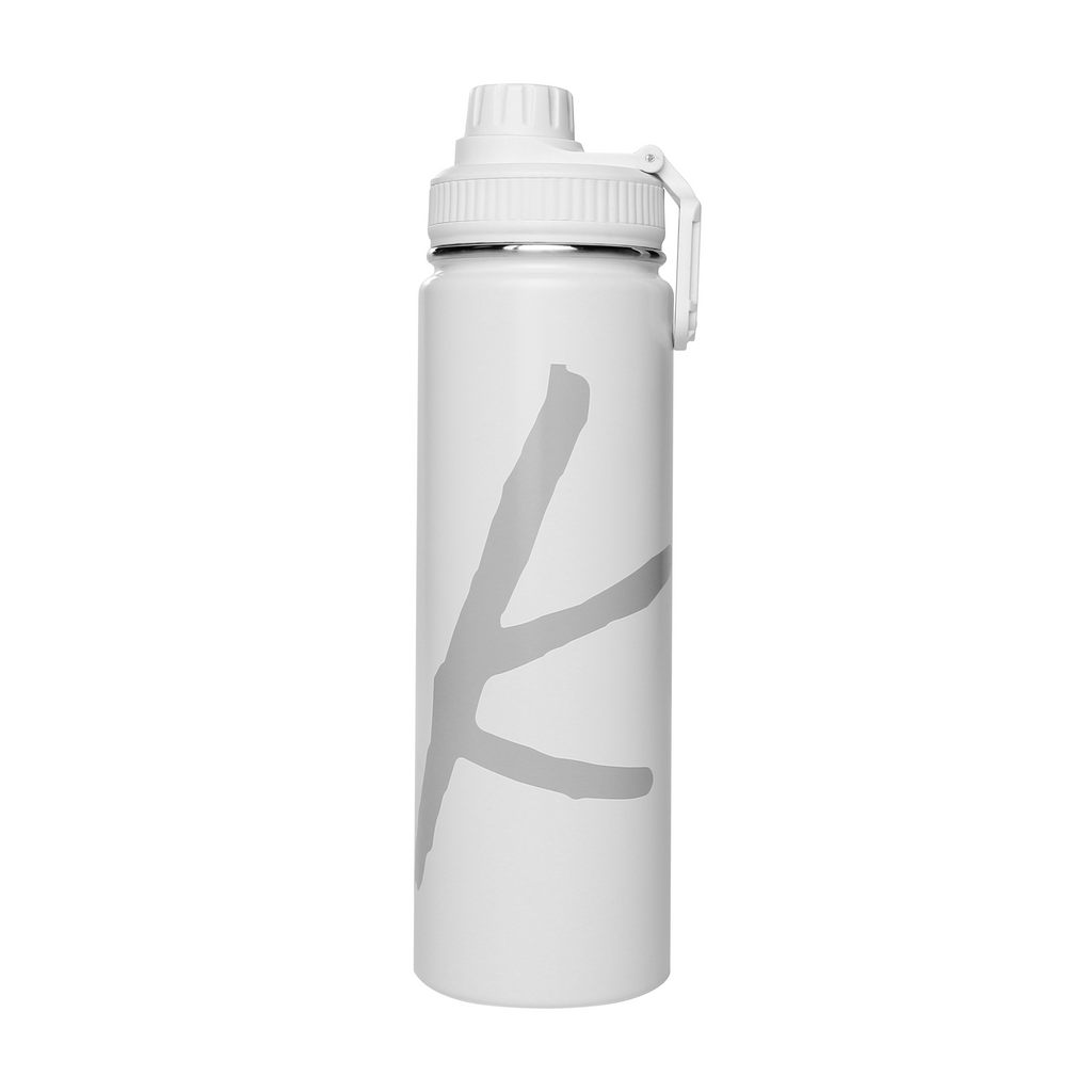 Nike Sport Water Bottle, White/Black