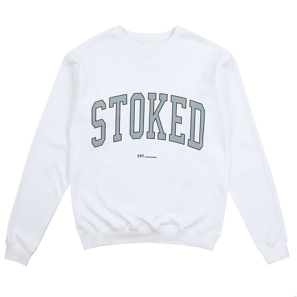 The Stoked Crew (Vintage White)