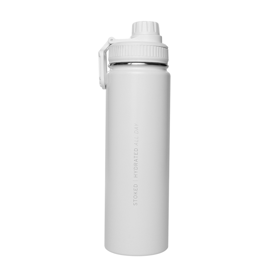 Stoked Water Bottle (White)
