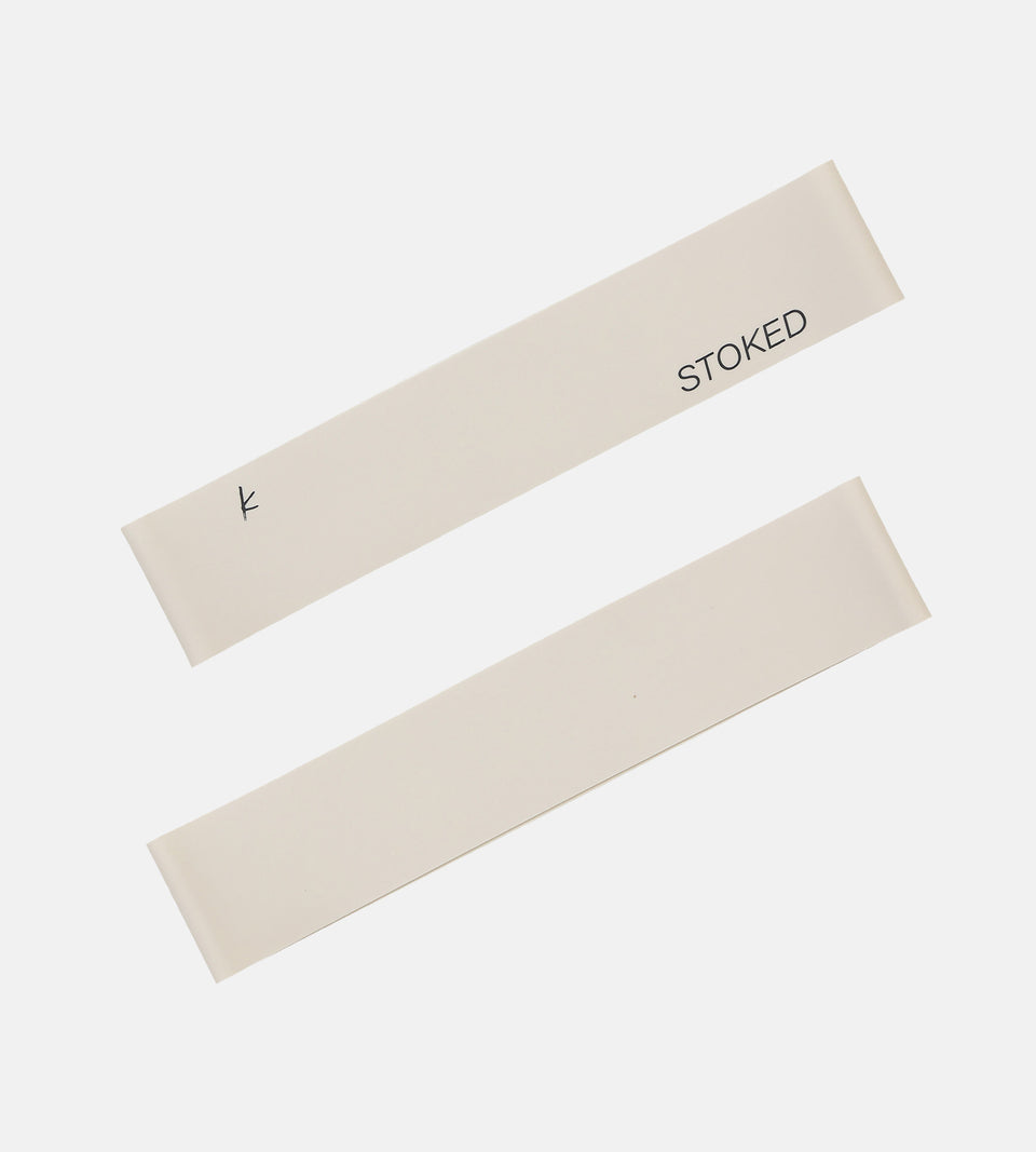 Stoked (Resistance) Band (White)