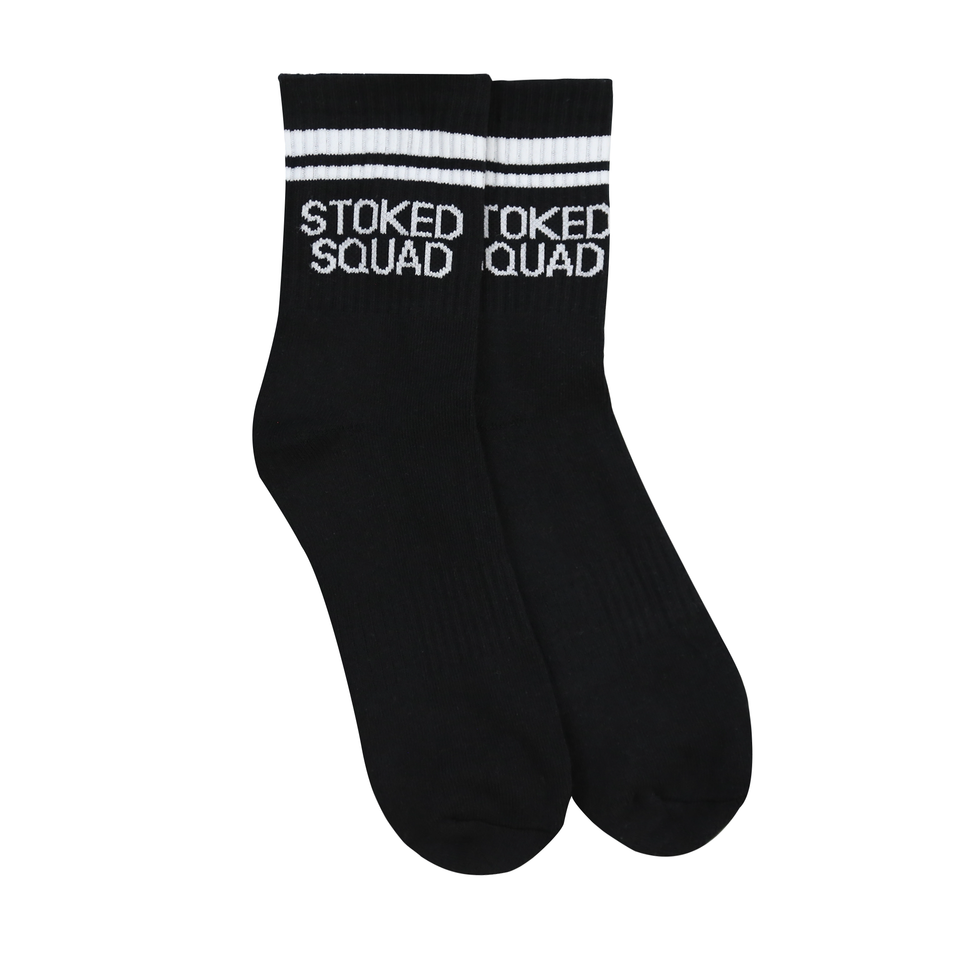 Stoked Socks (Black)