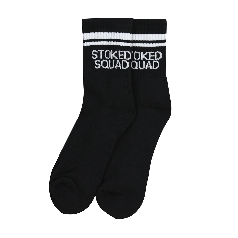 Stoked Socks (Black)